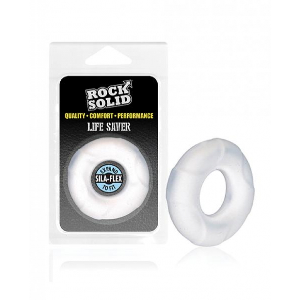 Rock Solid Lifesaver Ring - Translucent for Ultimate Support