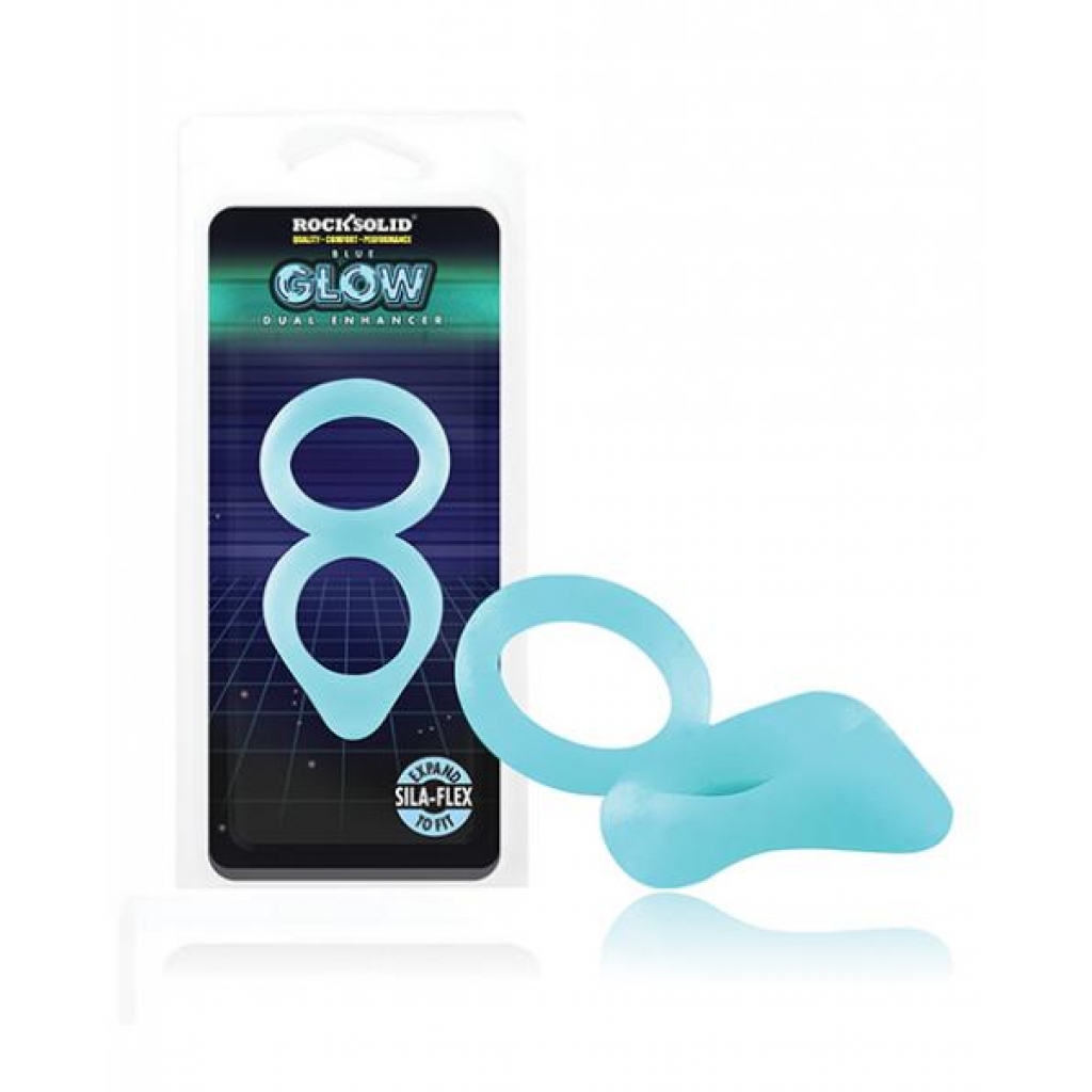 Rock Solid Glow In The Dark Dual Enhancer - Blue