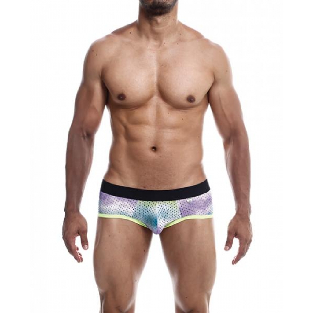 Men's Basics Mob Aero Brief in Green Dye - Large