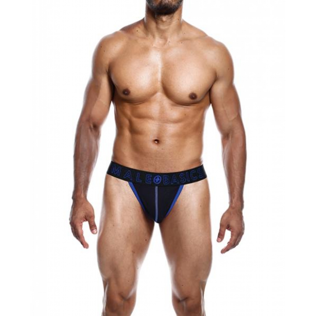 Male Basics Neon Thong - Royal Large