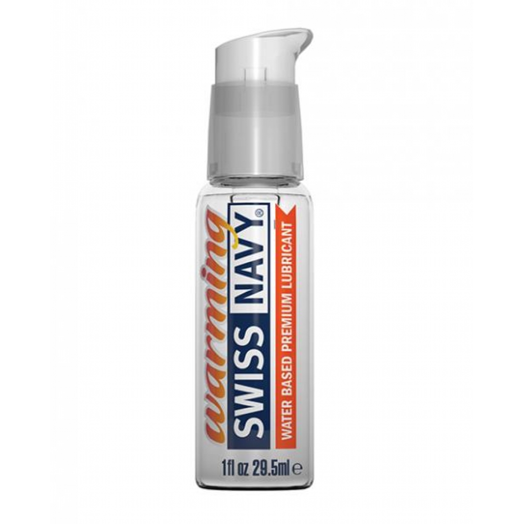 Swiss Navy Warming Water-Based Lubricant - 1 Oz