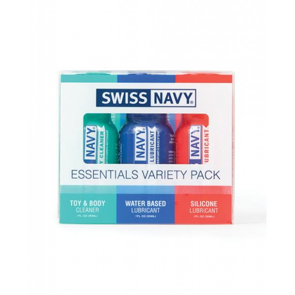 Swiss Navy Essentials Variety Pack - 3 x 1 Oz