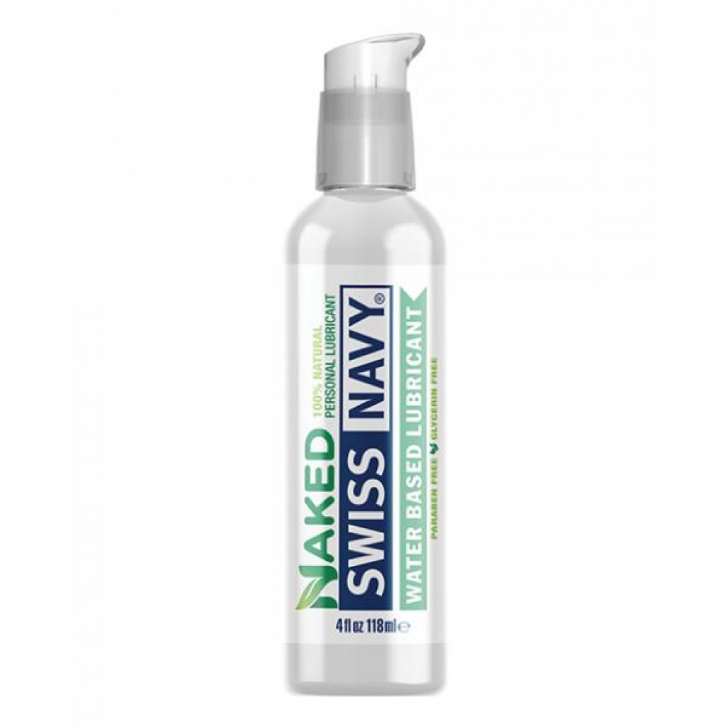 Swiss Navy Naked All Natural Lubricant - 4 Oz