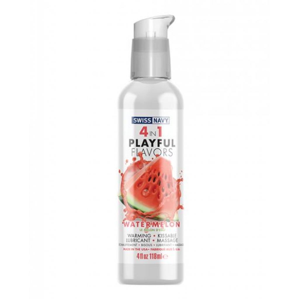 Swiss Navy Playful Flavors Watermelon - 4 Oz.