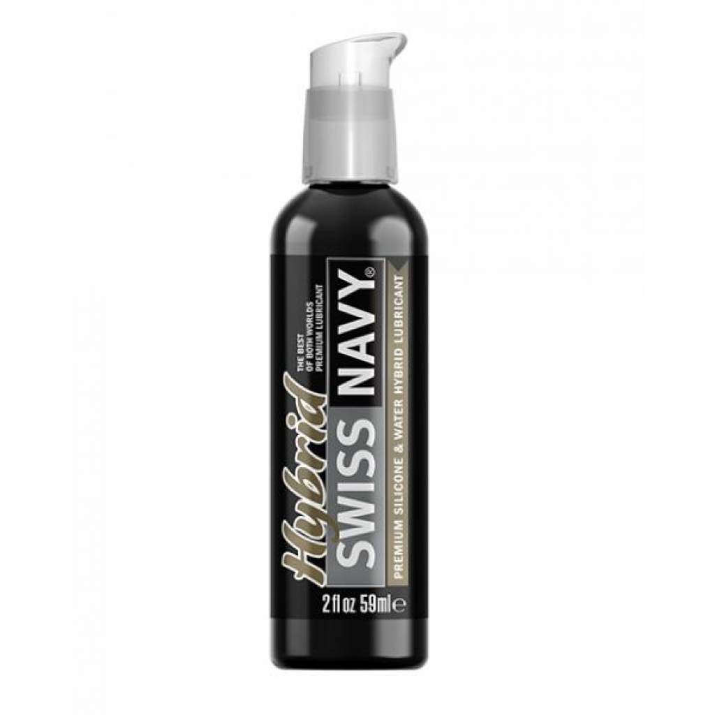 Swiss Navy Premium Hybrid Lubricant - 2 Oz Bottle