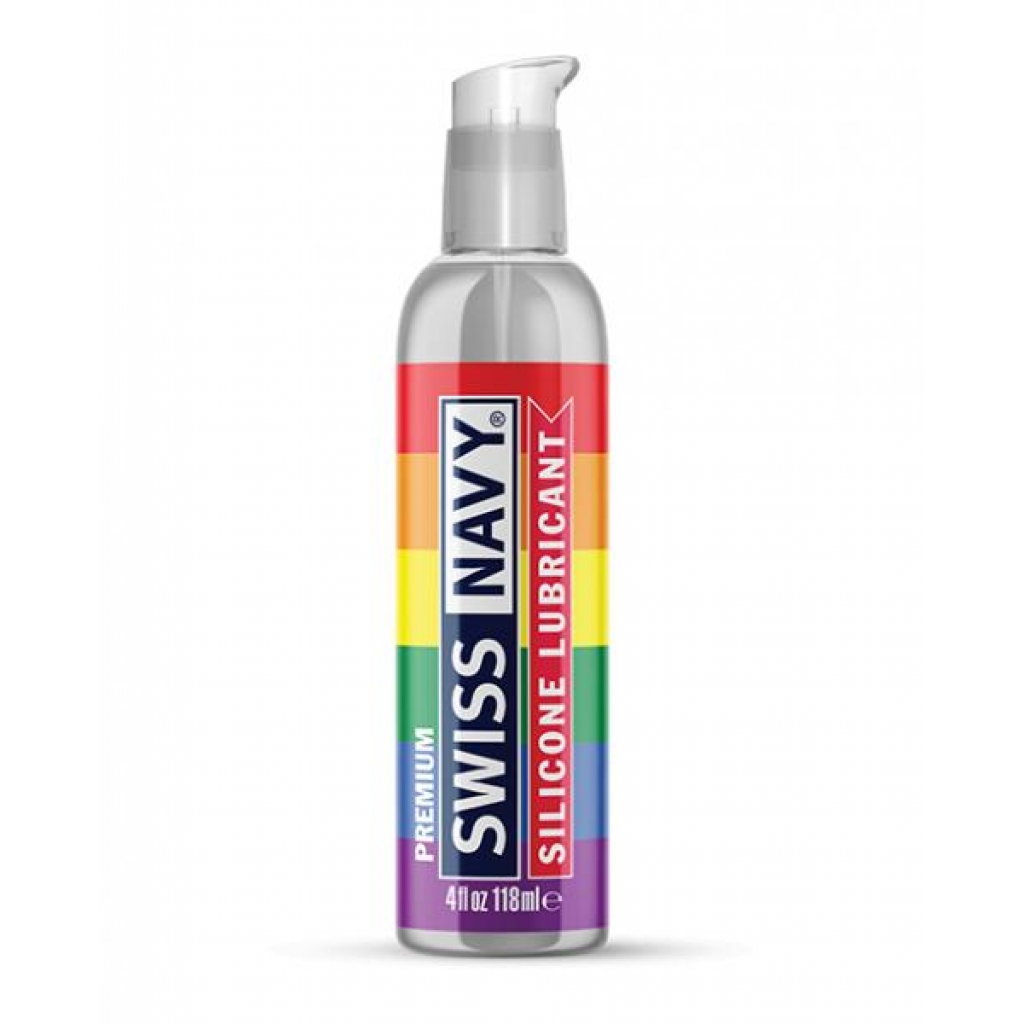 Pride Edition Silicone Lubricant - 4oz Pump