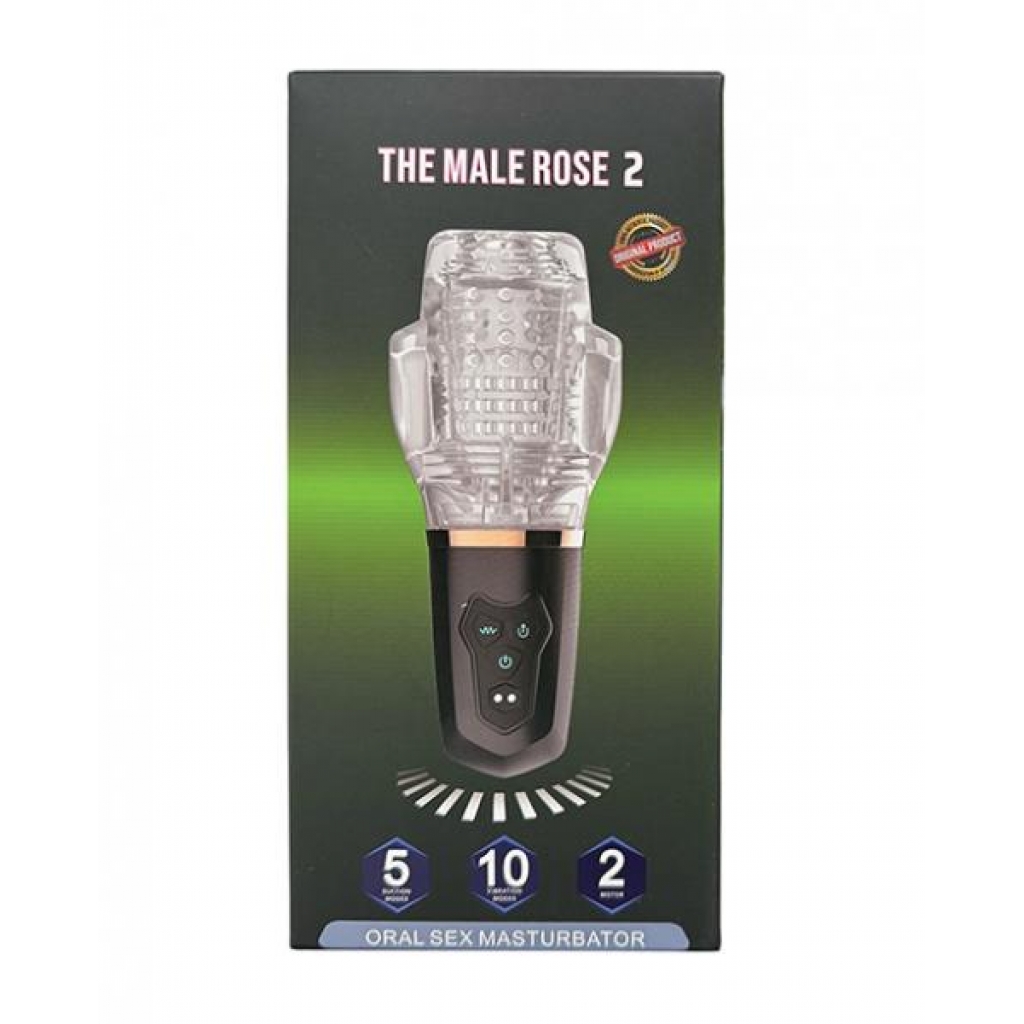 The Male Rose 2 - Premium Sucking and Vibrating Device