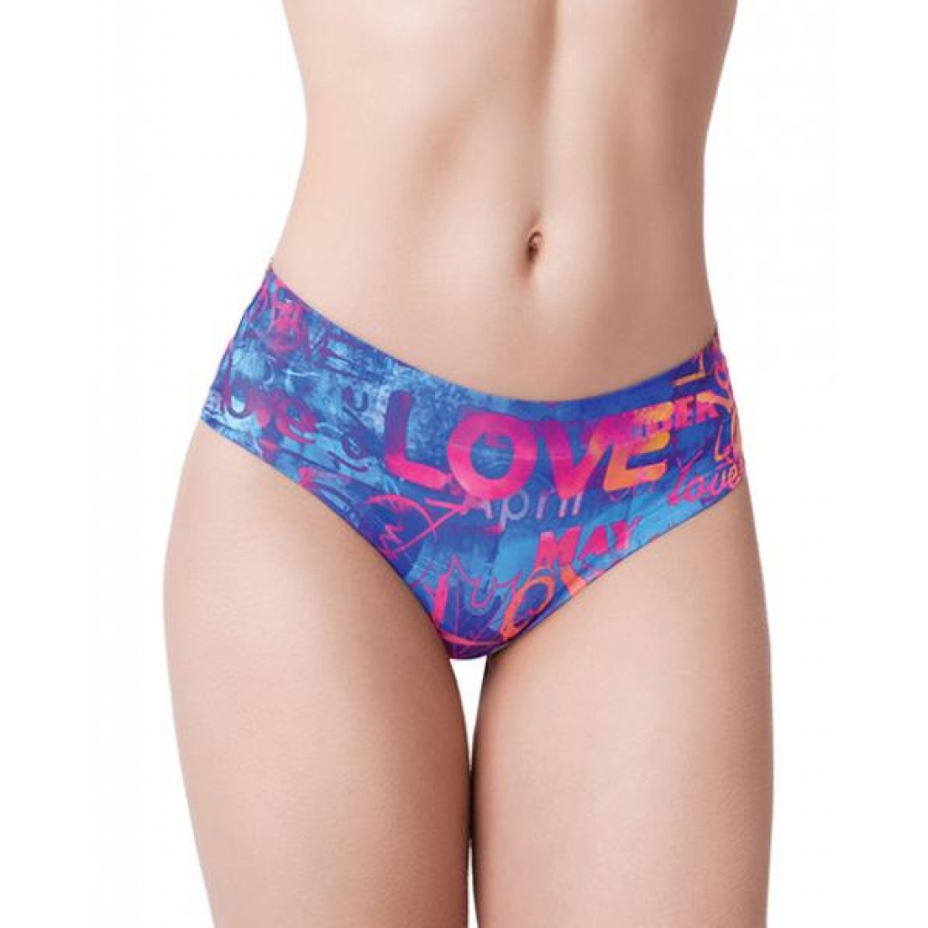 mememe Love Graffiti Printed Slip Medium