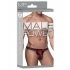 Kiss Me Mesh Micro Thong: Seductive Underwear in Black and Red