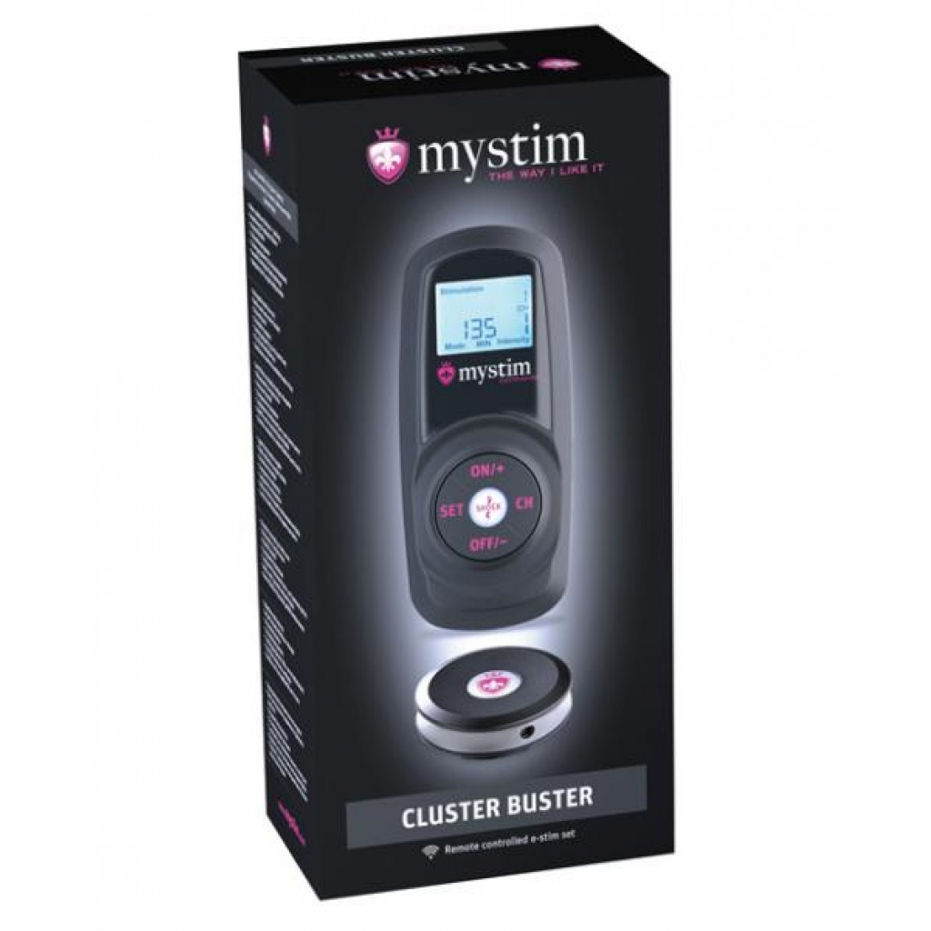 Mystim Cluster Buster Wireless Estim Starter Kit - Premium Pleasure