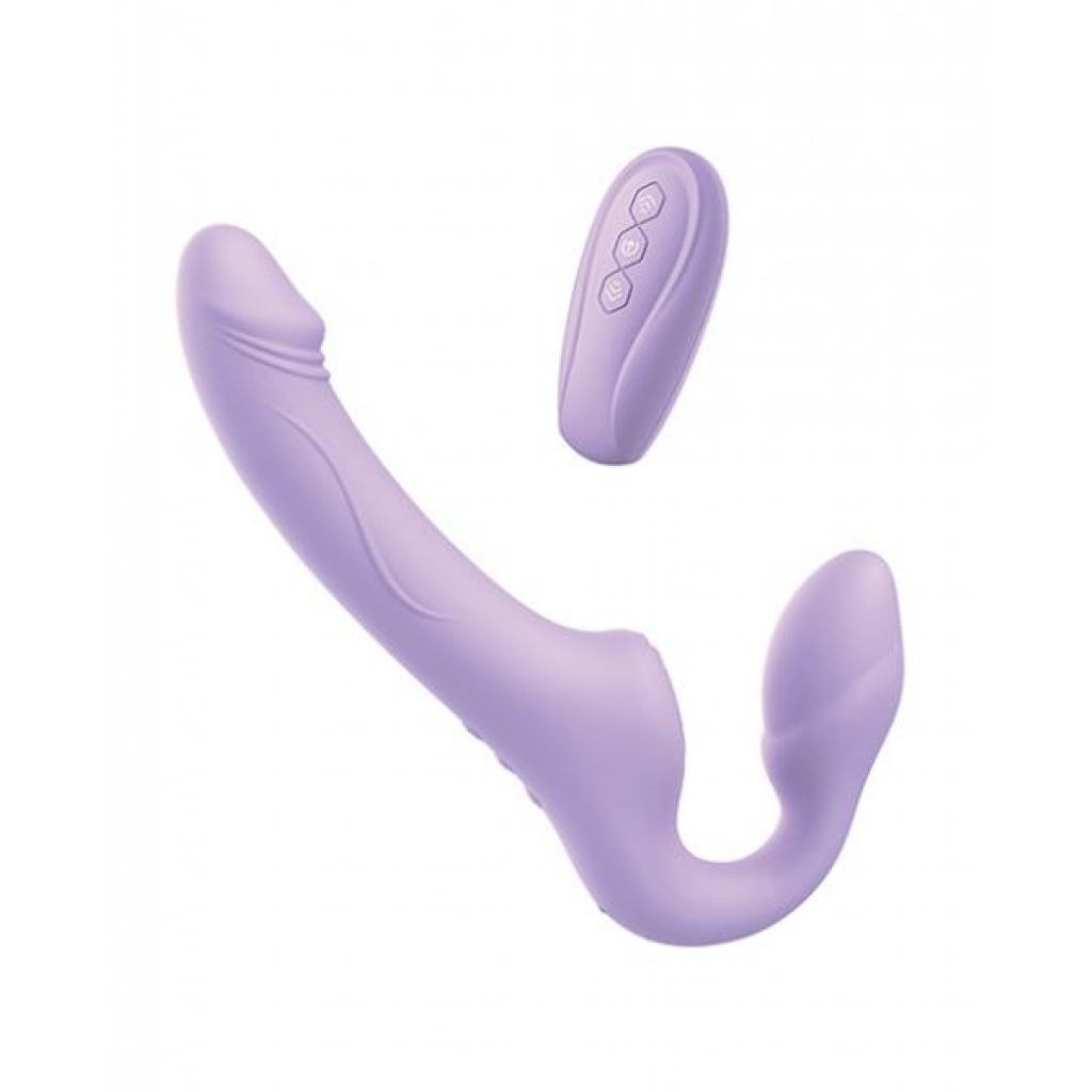 Nobu Adel Strapless Strap-On with Wireless Remote - Lilac