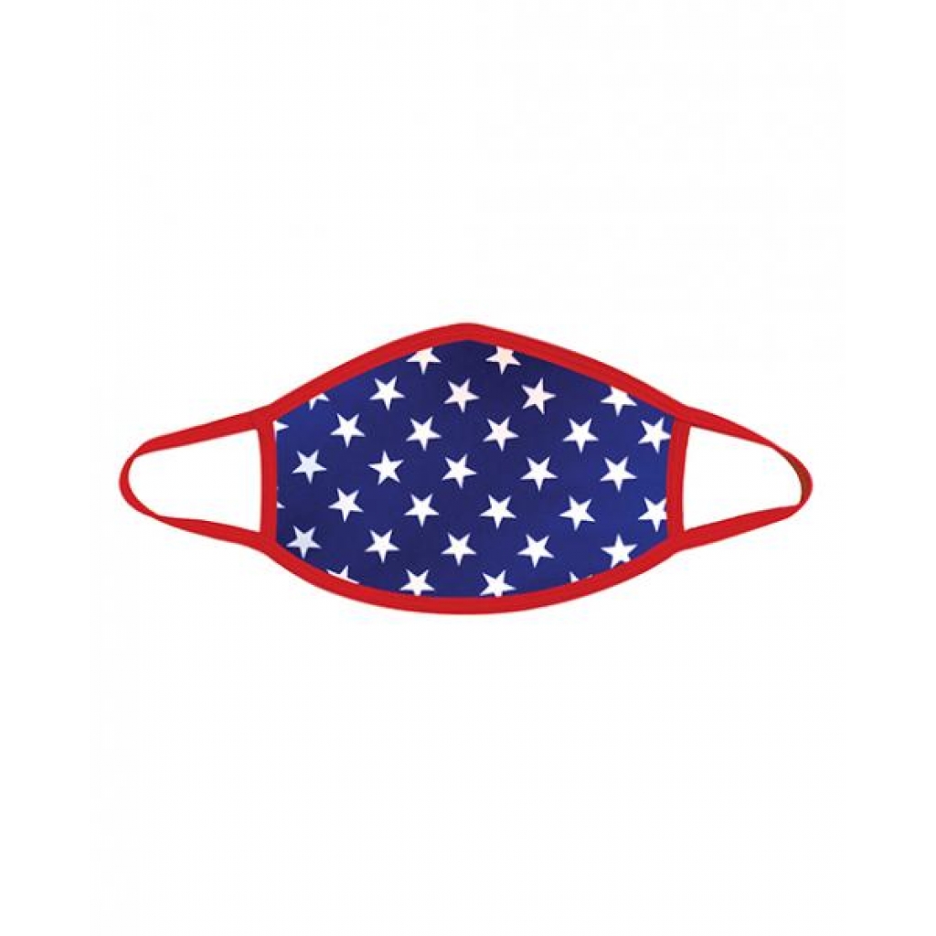 Neva Nude Murica USA Blue Star Mask - International Trend