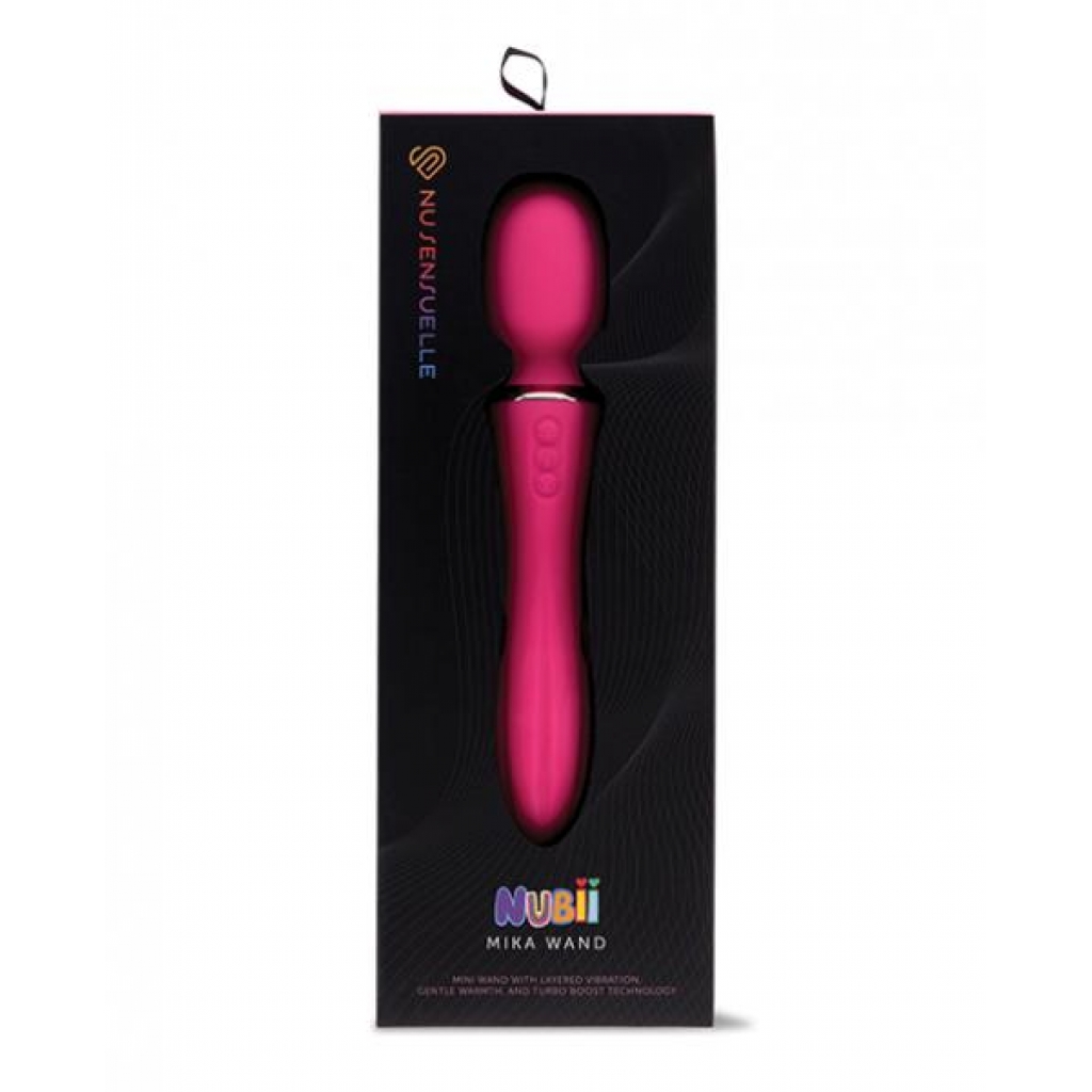 Nu Sensuelle Nubii Mika Heating Mini Wand - Pink