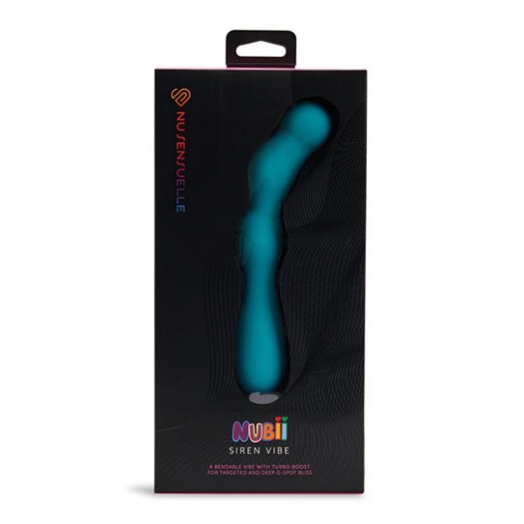 Nu Sensuelle Siren Nubii G-spot Vibe with Hinge - Blue