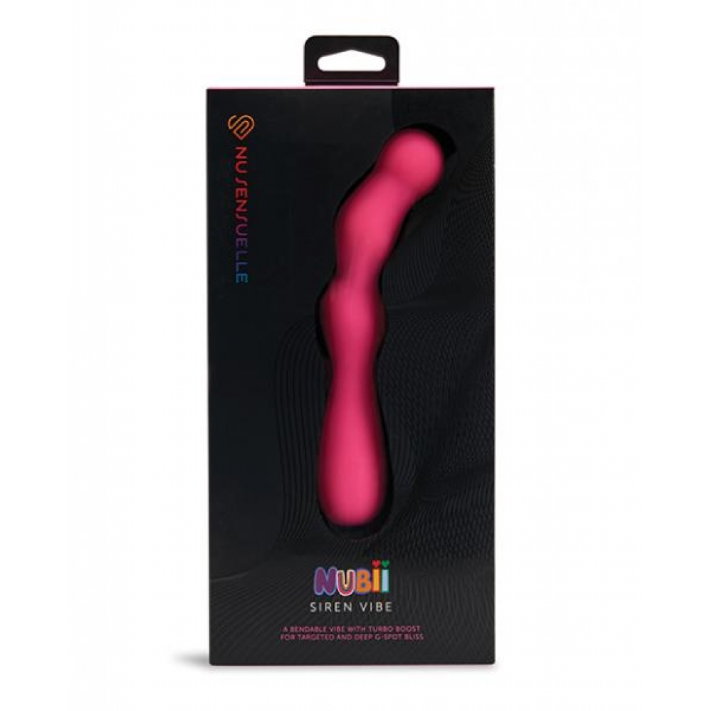 Nu Sensuelle Siren Nubii G-spot Vibe - Pink