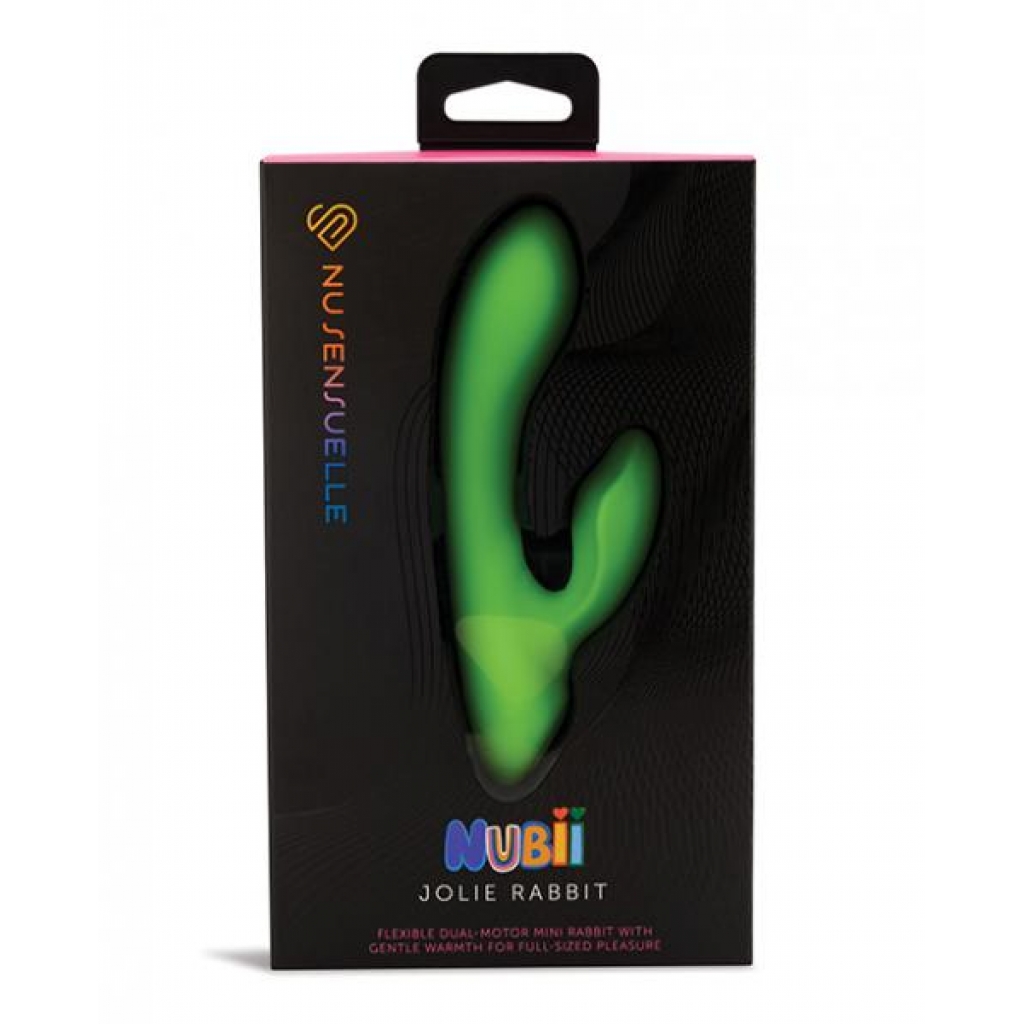 Nu Sensuelle Jolie Nubii Warming Mini Rabbit - Lime Green