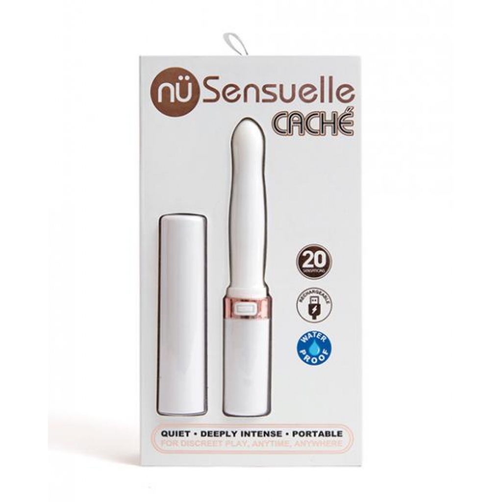 Nu Sensuelle Cache - 20 Functions Lipstick Vibe - White