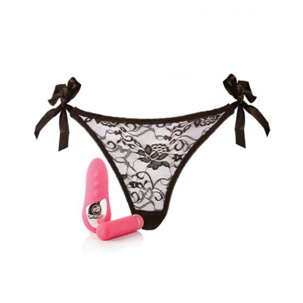 Sensuelle Pleasure Panty with Remote Control Bullet – Pink