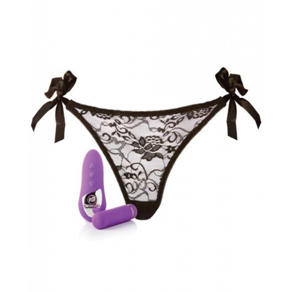 Sensuelle Pleasure Panty Bullet with Remote Control - Purple