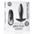 Sensuelle Remote Control Rechargeable Mini Plug – Black