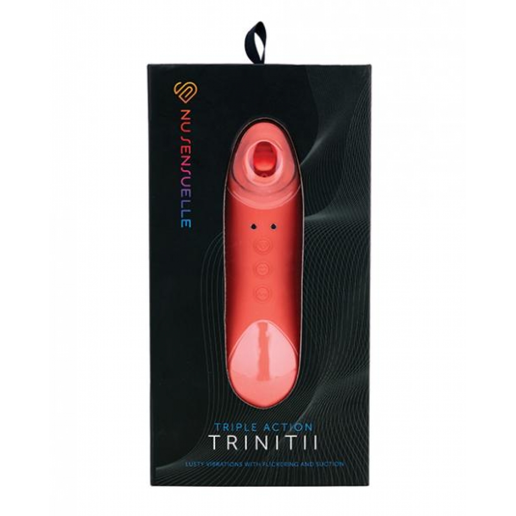 Nu Sensuelle Trinitii Tongue Vibe - Coral