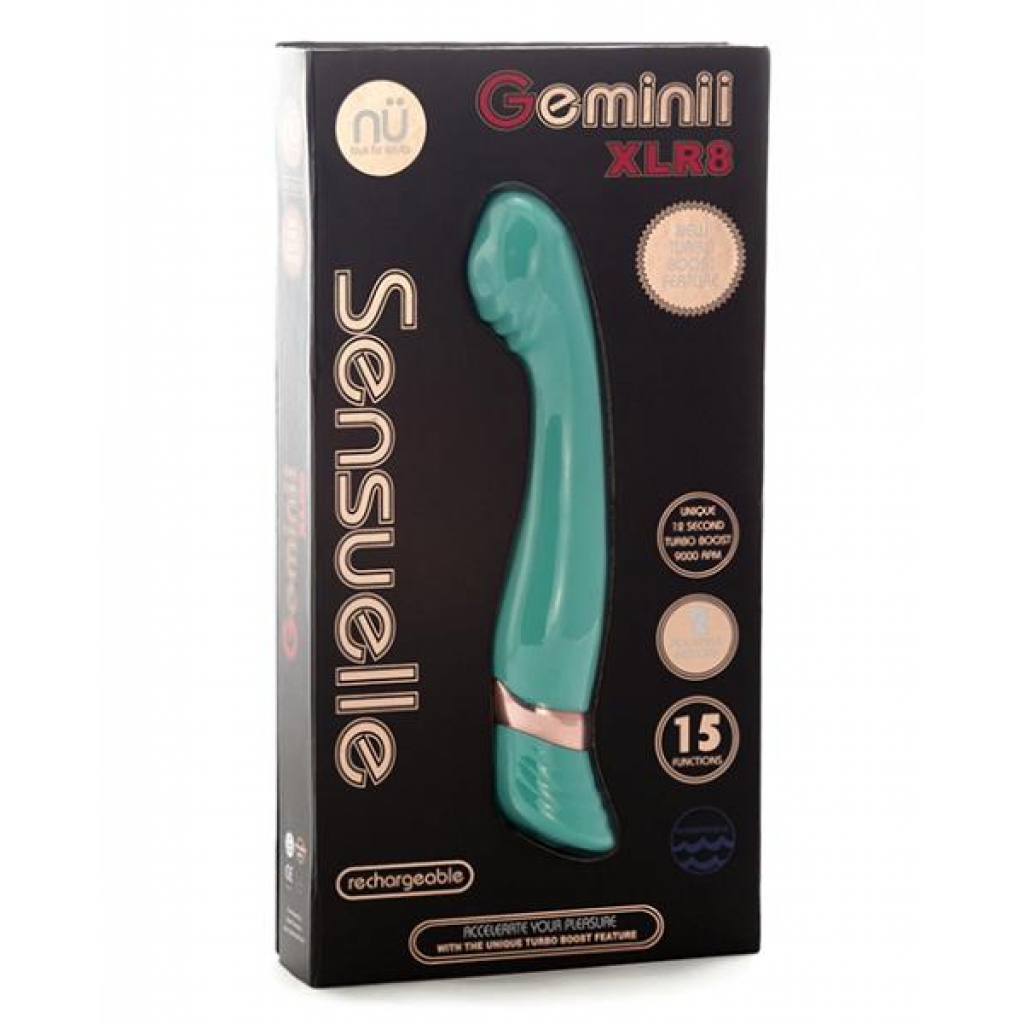 Sensuelle Geminii XLR8 G-Spot Vibrator - Electric Blue