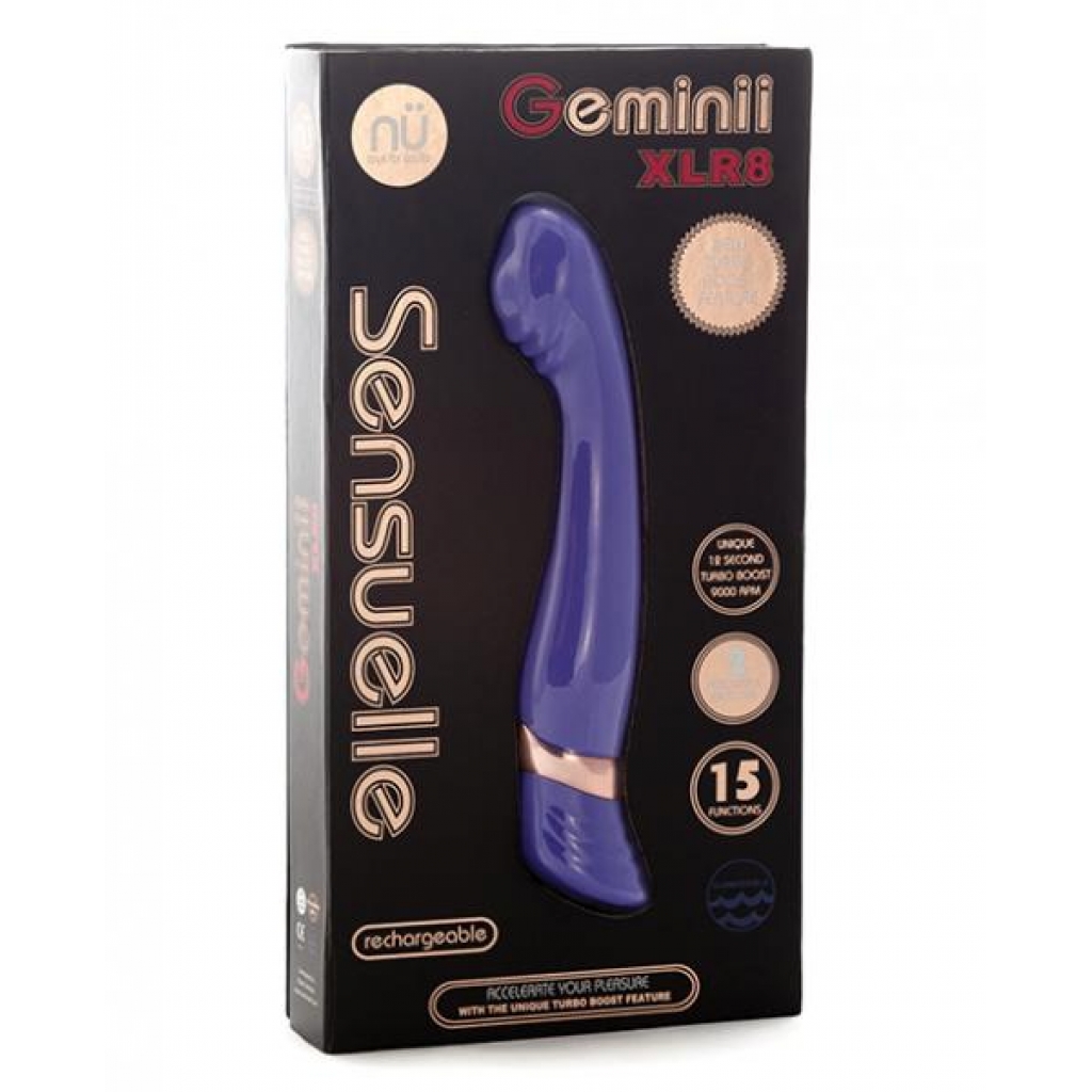 Sensuelle Geminii Xlr8 Turbo Boost G-Spot - Ultra Violet