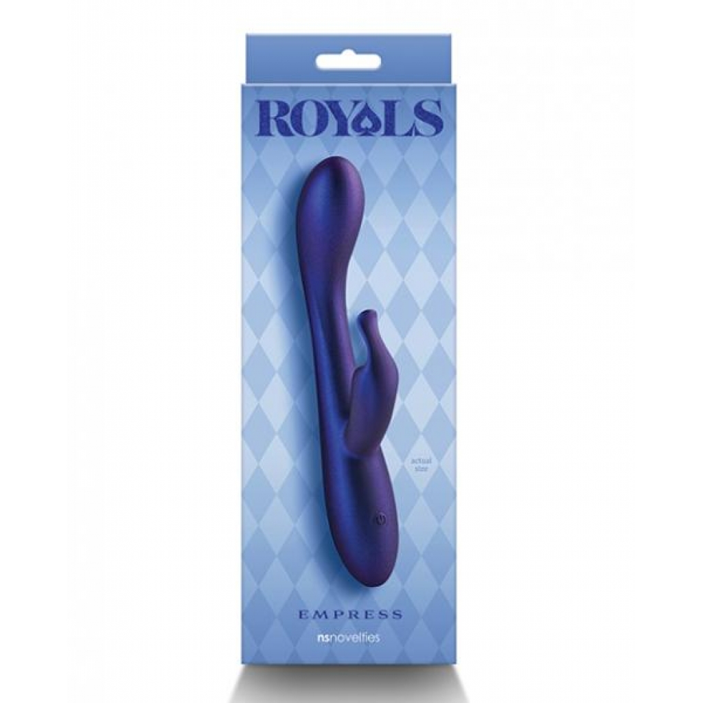 Royals Empress - Metallic Blue Vibrator for Ultimate Pleasure