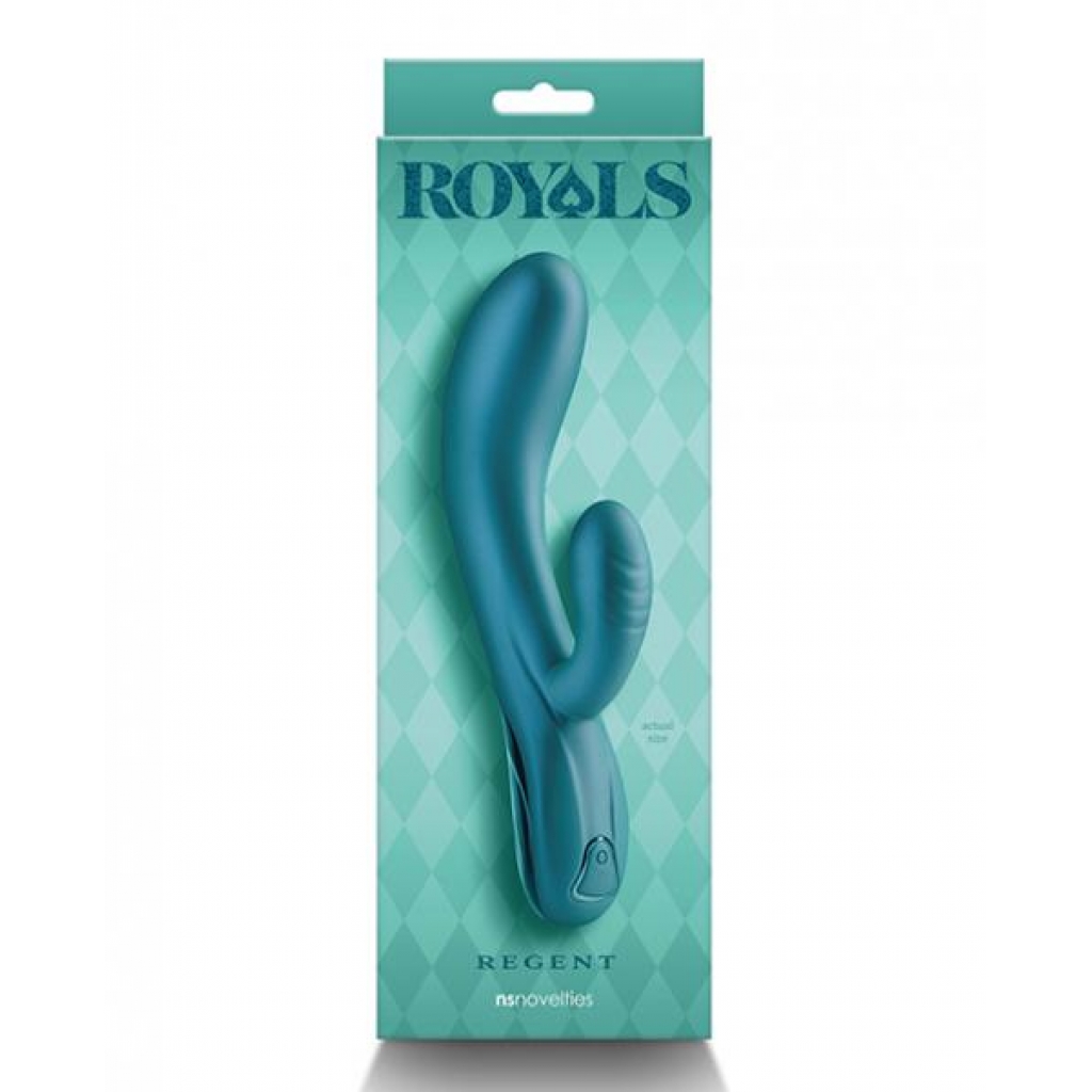 Royals Regent Metallic Green Vibrator - Exquisite Pleasure