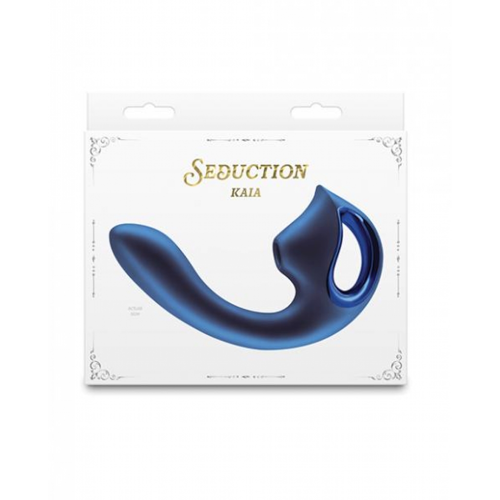 Seduction Kaia - Premium Metallic Blue Vibrator