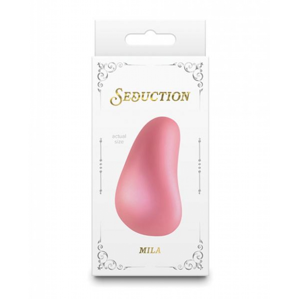 Seduction Mila Body Massager - Elegant Metallic Rose Gold