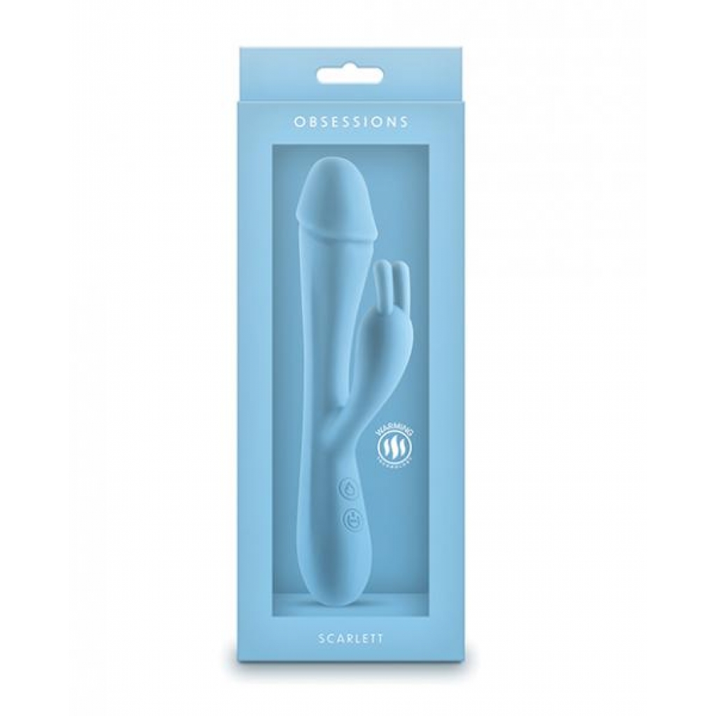 Obsessions Scarlett Vibrating Toy - Light Blue