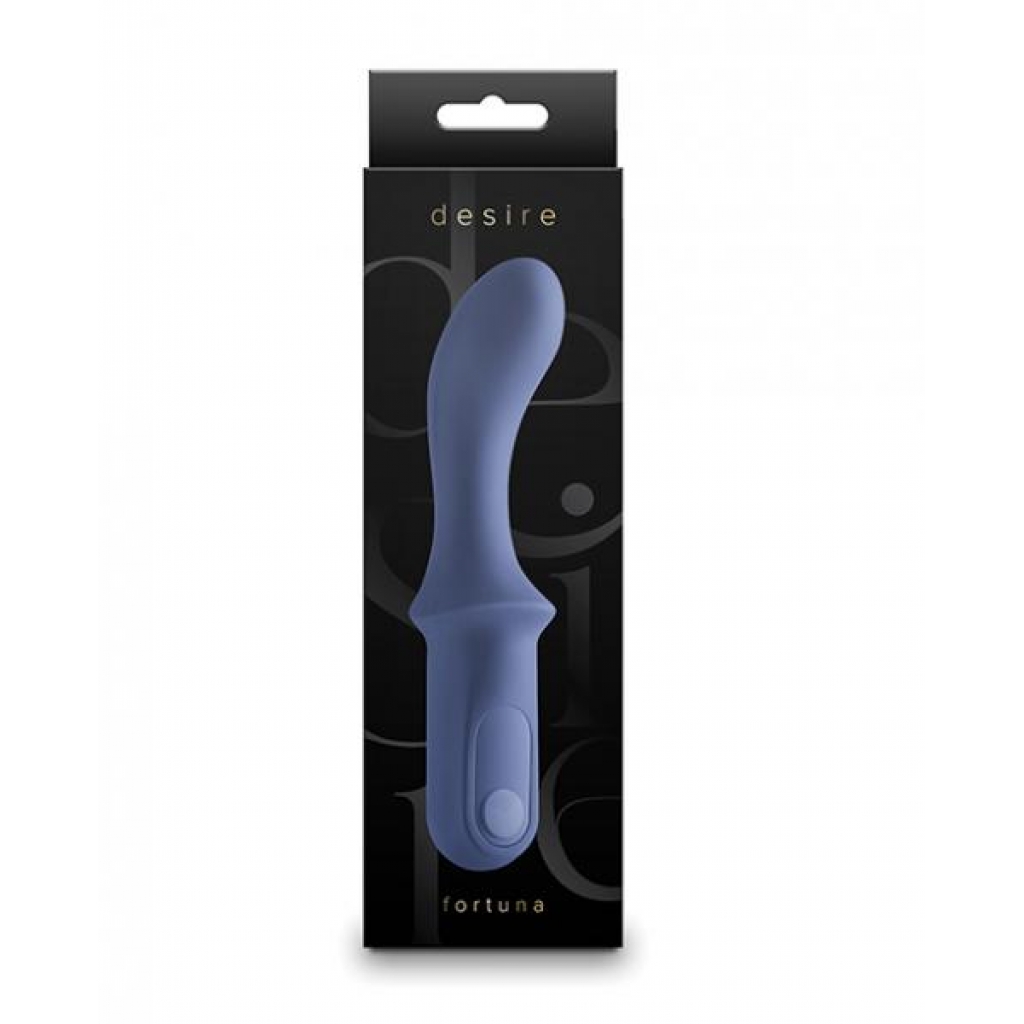 Desire Fortuna Vibrating G-Spot Vibe - Cobalt