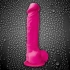 Colours Pleasures 8 inch Silicone Dildo - Pink