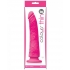 Colours Pleasures Thin 8 inches Dildo - Pink