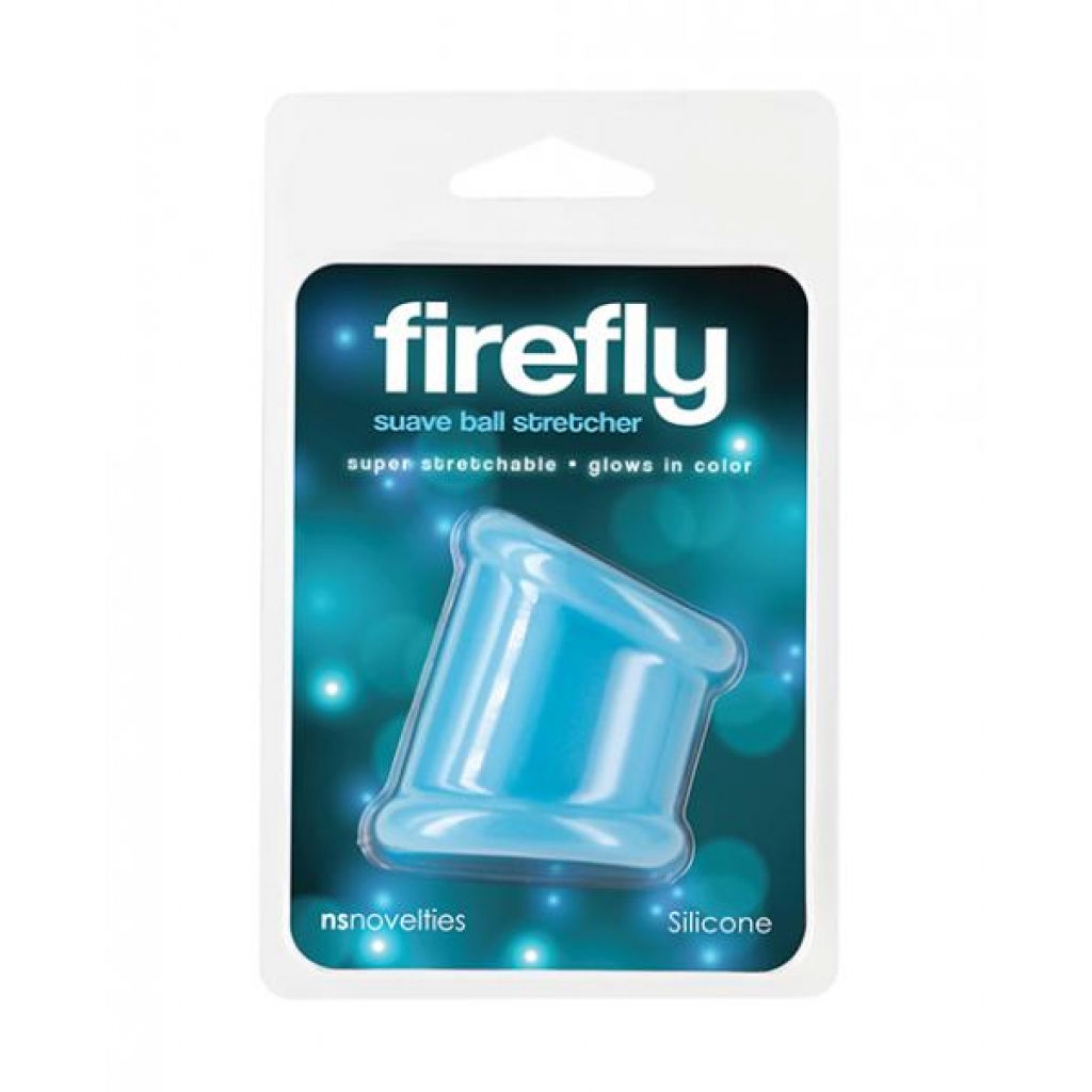 Firefly Glow In The Dark Soft Liquid Silicone Ball Stretcher - White