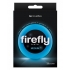 Firefly Halo Medium Glow in the Dark Cock Ring - Blue