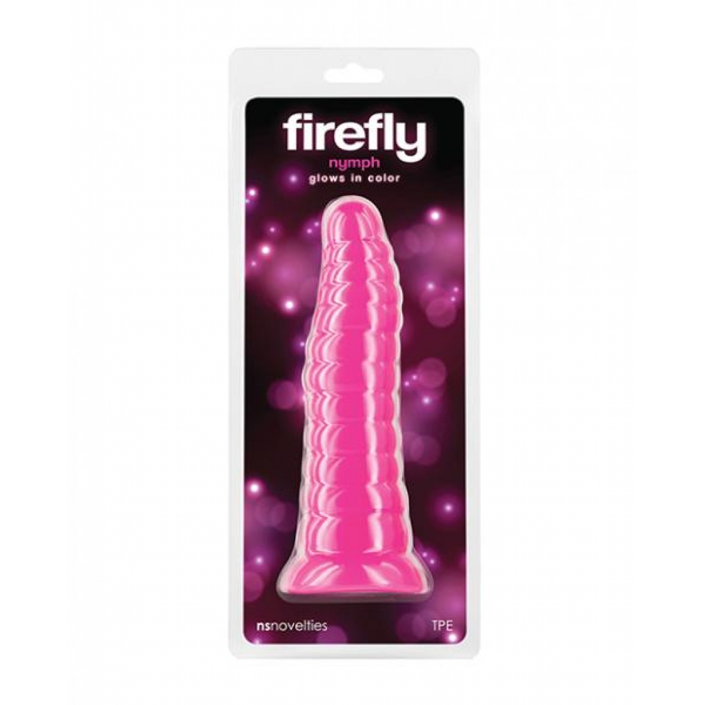 Firefly Nymph Glow In The Dark Dildo - Pink