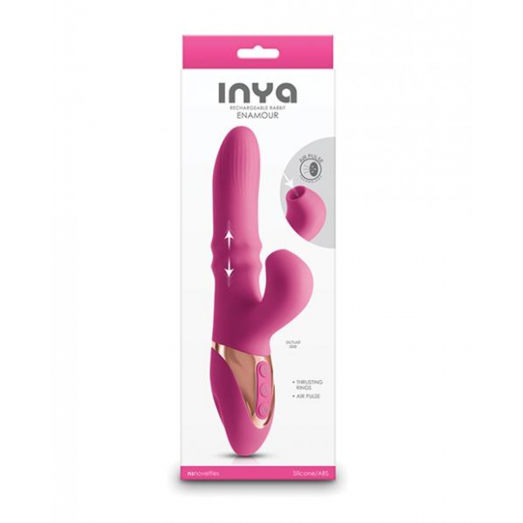 Inya Enamour - Pink Rabbit Vibrator with Clitoral Stimulator