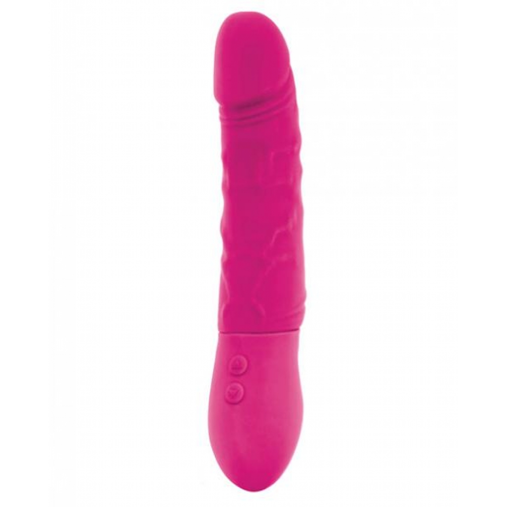 Inya Twister Pink Realistic Vibrating Dildo