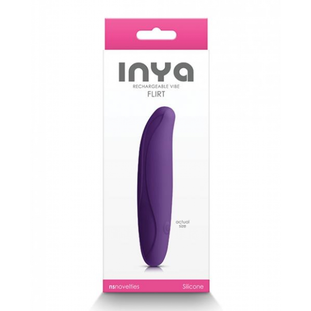 Flirt G-Spot Vibrator - Dark Purple