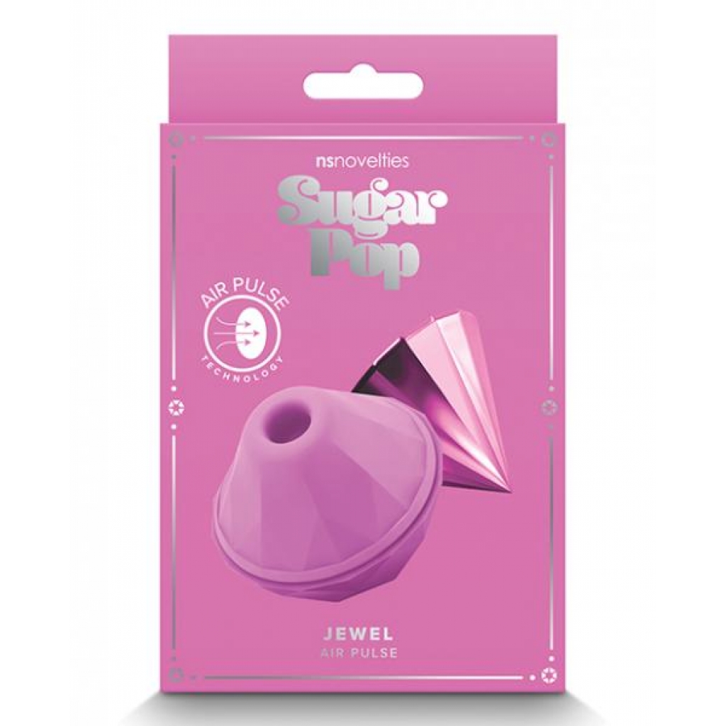 Sugar Pop Jewel Air Pulse Vibrator - Pink