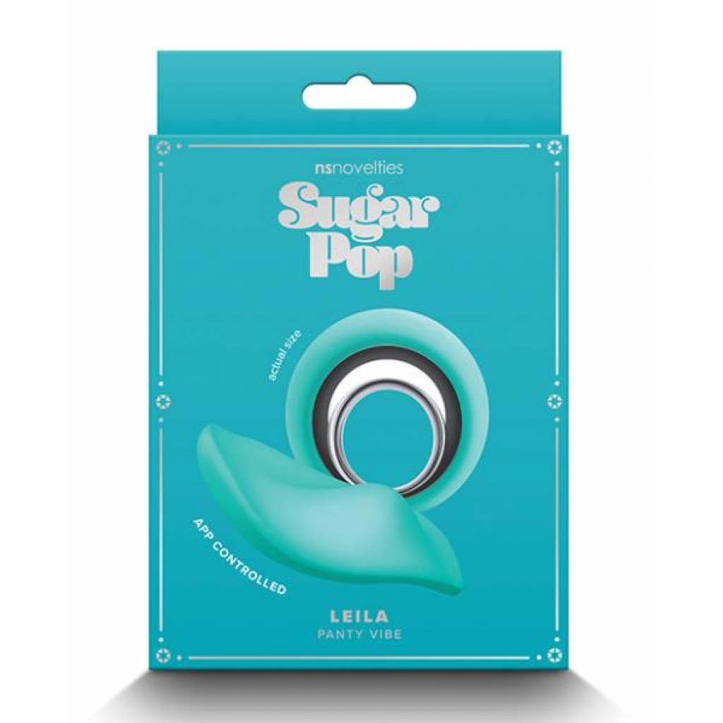 Sugar Pop Leila Panty Vibrator - Teal