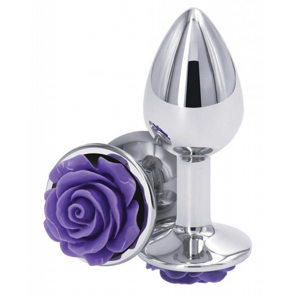 Purple Rose Small Anal Toy