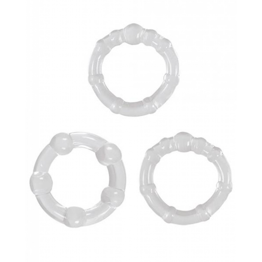 Renegade Intensity Rings - Clear 3 Pack