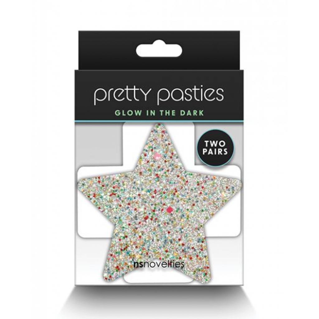 Pretty Pasties Star & Cross - Glow in the Dark