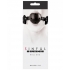 Sinful Black Ball Gag for Kinky Play