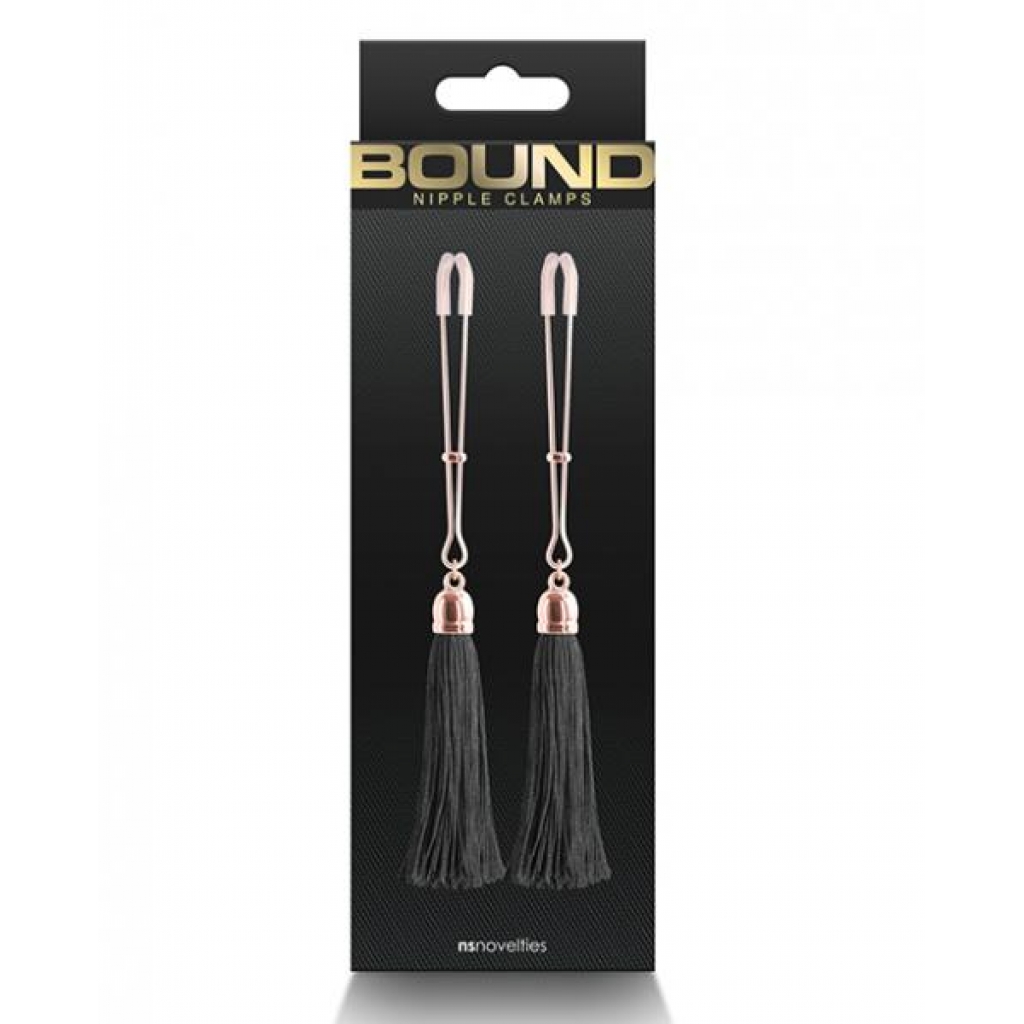 Bound T1 Adjustable Nipple Clamps - Black