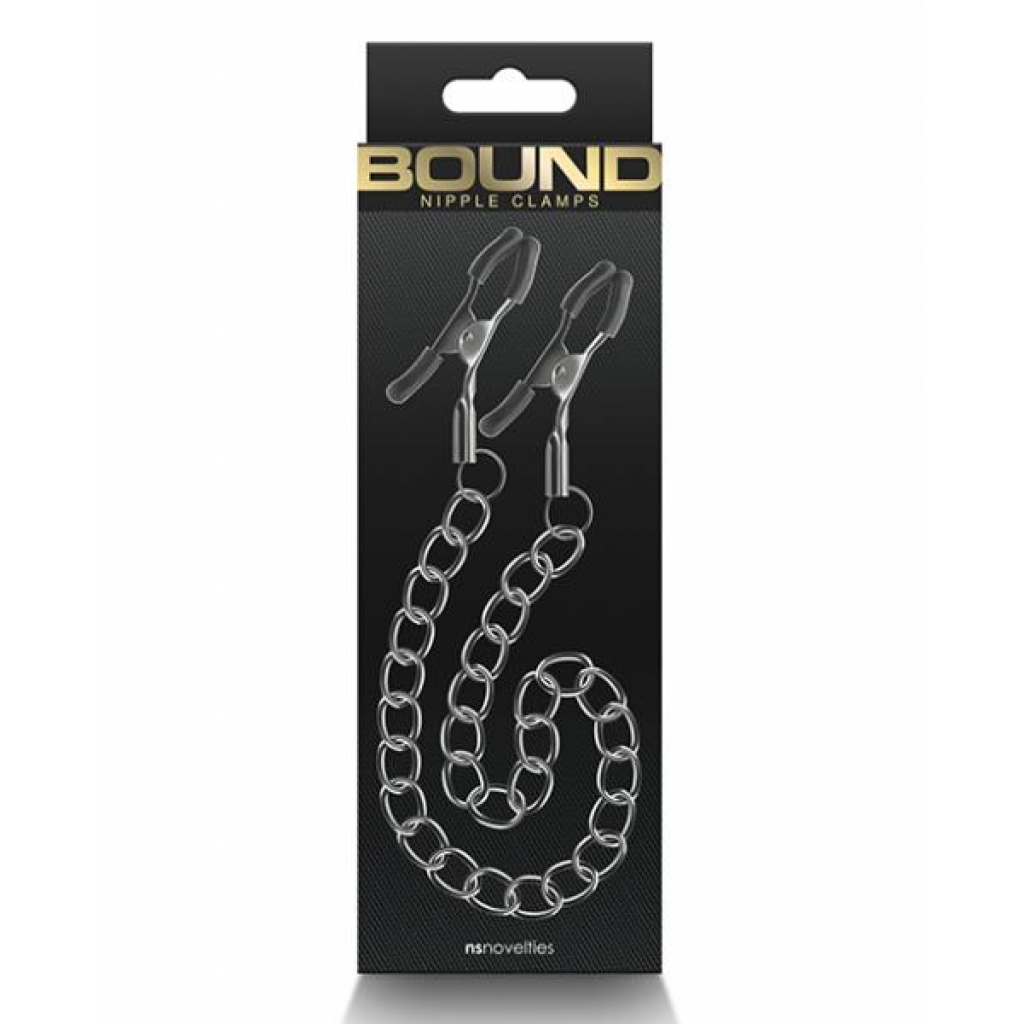 Bound DC2 Adjustable Nipple Clamps - Gunmetal