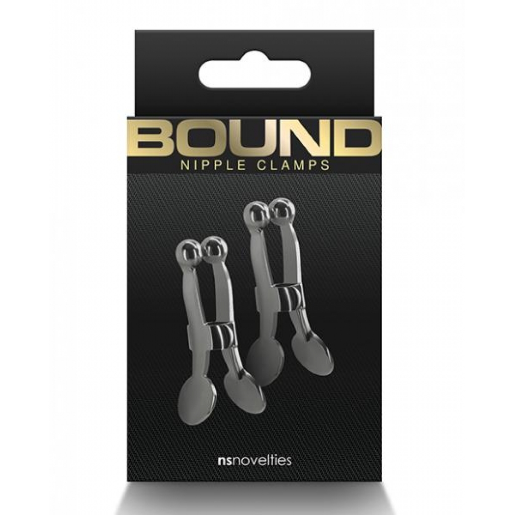 Bound Adjustable Nipple Clamps - Gunmetal